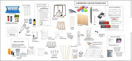 Chemistry Lab Set with Directions for 10 experiments