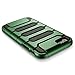 INVELLOP iPhone 6 case, iPhone 6/6S Case Green/Black Prime Series Dual Layer Case Premium Armor Hybrid Bumper Cover Case
