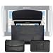 IMOOVE - Etui Housse de transport en cuir pour GPS Navman S50 / S70 / S80 / S90 / S90i / S100 / S150 / S200, Navigon GPS 7300 / Medion GoPal E4135 / Garmin Nüvi 1340/1390/765T, Mio Moov M400.. Ecrans larges (max : 140 x 80 x 20 )