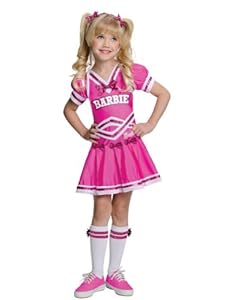 Kids-Costume Barbie Cheerleader Child Costume Sm Halloween Costume
