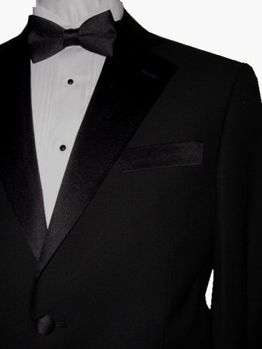 Vitarelli Men's 2 Button Tuxedo Suit NOTCH Lapel 