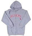 Oklahoma Sooners Full-Zip Hooded Sweatshirt with Arch and Mascot