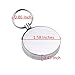 Kare and Kind Heavy Duty Retractable Reel with Belt Clip, 28 Inch Steel Cord, Chrome Metal Case, Belt Loop Clasp and Key Ring, Clasps Swivel Clips (Silver, 1pc)
