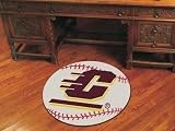 Central Michigan Chippewas 29 Round Baseball Floor Mat (Rug)