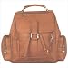Mid Size Top Handle Backpack Color: Tan