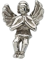 Sterling Silver Praying Angel Lapel Pin