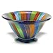 Badash Art Glass Rainbow Bowl D7X4.5