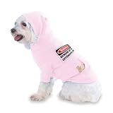 WARNING BEWARE OF THE OFFENSIVE LINE Hooded (Hoody) T Shirt with pocket for your Dog or Cat Medium Pink 418vm5xyuRL. SL160 WARNING BEWARE OF THE OFFENSIVE LINE Hooded (Hoody) T Shirt with pocket for your Dog or Cat Medium Pink