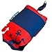 RC Pet Products Packable Dog Rain Poncho, Nautical, XX-Large