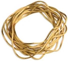 Satin Rattail Cord Antiqued Gold 1.5mm. Section of 10 Yards.