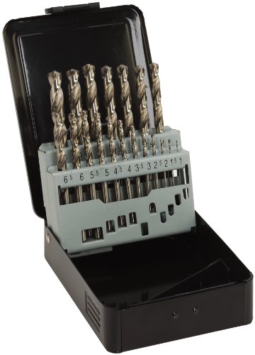 Hitachi HSS Bohrer DIN 338 GS Satz 19-teilig 1-10 (0,5 Steigung)