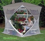 Flower House FHBH600 BloomHouse Hub Style Greenhouse
