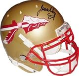 Javon Walker signed Florida State Seminoles Authentic Schutt Helmet