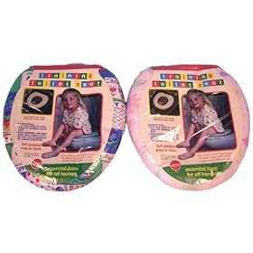 Beautiful Beginnings Padded Toilet Trainer Seat in White