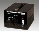 Goldsource® Step Up and Down Voltage Converter Transformer ST1500 - AC 110/220 V - 1500 Watt