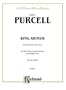King Arthur (The British Worthy): Vocal Score (English Language Edition) (Score) (Kalmus Edition)