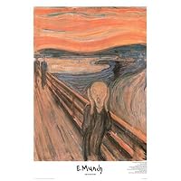 Edvard Munch (The Scream) Art Poster Print