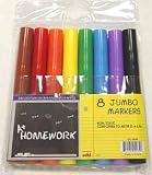 8 Pack Jumbo Color Markers (Case of 96)