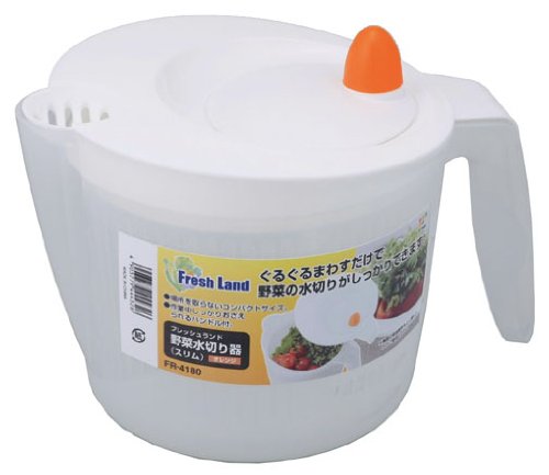 フレッシュランド 野菜水切り器 スリム FR-4180