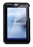 Silicone Case for Toshiba Thrive 10in Android Tablet - Bobj protective cover - Bold Black on sale