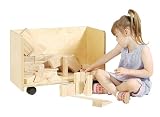Kid's Play 3-Sides Block Cart