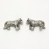 Large Tiger Earrings