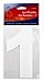White Self Adhesive Wheelie Bin Numbers 17cm 2/Pk - 1 (WS511) Wheelie Bin / Dust bin / Dustbin Number Stickers