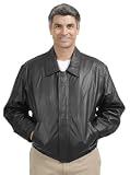 Review   / Leather Bomber Jacket