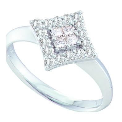 Cheap Girls Jewelry 0.45CTW DIAMOND INVISIBLE RING For Sale