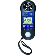Supco DAVM+ Digital Air Flow Meter, 32 to 122 Degrees F, 0.1 Degrees F Graduation, +/- 2.5 Degrees F Accuracy