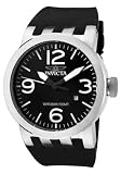 Invicta Mens 0851 Force Collection Black Polyurethane Watch