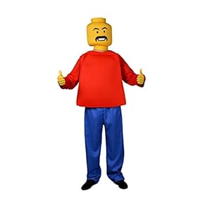 Morph Costume Co by Morphsuits Mr Block Head Unisex (One Size)