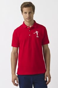 Rene Lacoste Red Racquet Polo