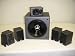 M&K K5 / VX1250 THX Black & Titanium Home Theatre Speaker System