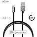 Volts Solutions 6ft Lightning to USB Cable Nylon Braided Charger with Aluminum Case 8-pin Connector for Smartphones & Tablets - Gray