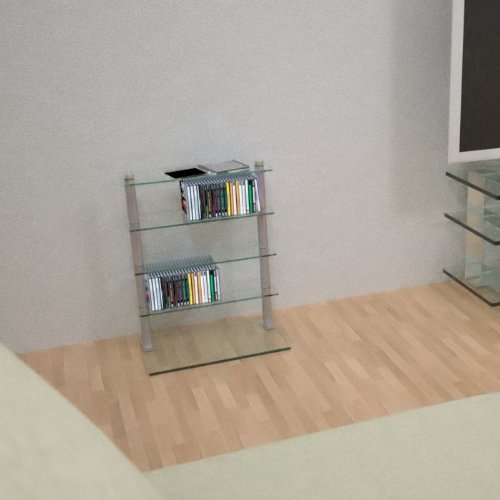 CD Regal Glas Accordo CD 5 silber seidenmatt