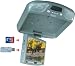 Tview T90dvfd-grey All in One Huge 9-Inch Flip Down, Roof Mount Car Monitor