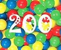 200 x Bälle Bällebad Plastikbälle Kinderbälle TÜV geprüft