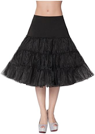 Sexyher Ladies 1950's Vintage Style Net Petticoat Skirt - RBJ-Petticoat