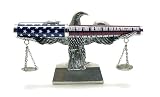 Jac Zagoory Pen Stand Legal Eagle with Scales Stand - JZ-PH88