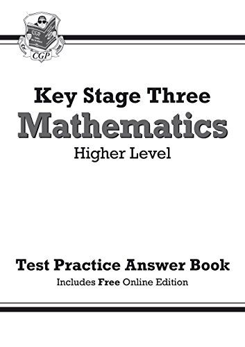 ks3 maths answers for test practice workbook with online edition higher