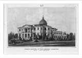 Historic Print (L): State Capitol of New Jersey at Trenton. Built 1794. Altered & enlarged 1845 & 46 / John