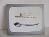 Laguiole - 341072 - Lot de 6 Cuillères à Soupe - Tout Inox