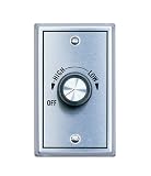 Emerson SW81 Two-Wire Variable Speed Wall Control with Faceplate