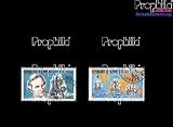 Briefmarken f�r Sammler: Dschibuti 287-288 gestempelt 1980 James Cook