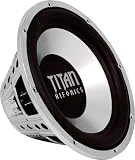 Hifonics TXI 12D4 12 DVC Subwoofer 800 Watts Peak Power 400 watts RMS