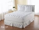 Magic Loft Hand Filled Poly-Gel Fiber Mattress Pad QUEEN