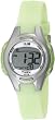 Timex Women's T5K081 White Resin Quartz Watch with Digital Dial