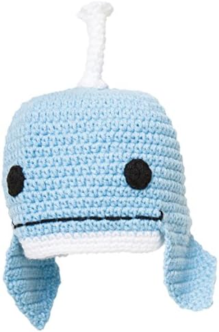 Seattle Hats Hand Crocheted Infant Baby and Toddler Hats (Small, Blue Whale)
