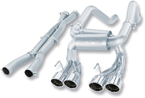 Borla 140265 Multi-Core Cat-Back Exhaust System - CORV Z06/ZR1 '07-'09 7.0/6.2L V8 MT RWD 2DR